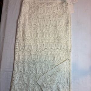 Target Ivory Lace Maxi Skirt